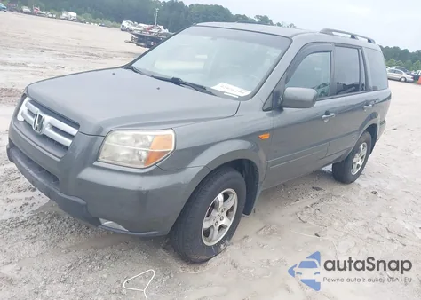 2007 Honda Pilot Ex-L from USA, damaged, VIN 5FNYF28597B010163